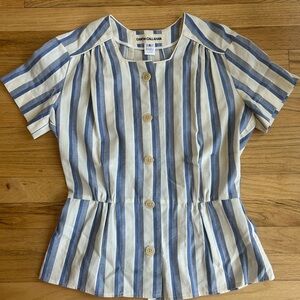 Caron Callahan Striped Top